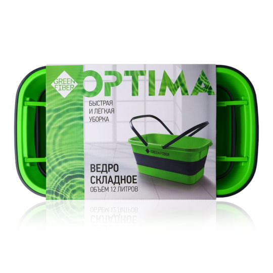 Ведро складное Green Fiber OPTIMA